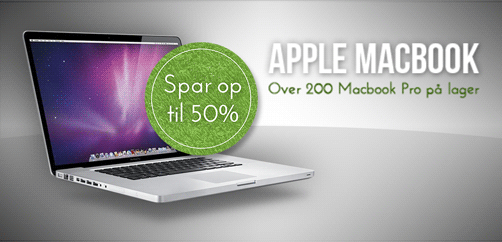 Macbook Pro - SPAR OP TIL 50% - 200 stk.