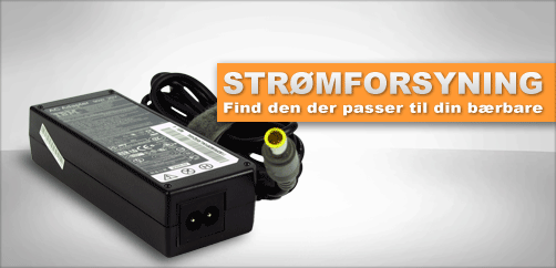 Strømforsyning til din bærbar