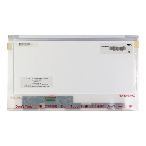 15.6" WXGA LED Matte Skærm Panel - Billig Kvalitet i Danmark 15.6" (1366x768) WXGA LED | Matte Display | LED 40 Pin | Bottom Left Connector