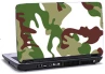 Laptop skin med camouflage farver i grøn, brun og hvid Laptop skin med camouflage farver i grøn, brun og hvid