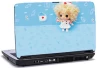 Laptop skin med hospitals dukke