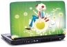 Laptop skin med mennesker som sidder p&Atilde;&yen; hjerte