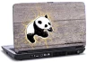 Laptop skin med panda bj&Atilde;&cedil;rn