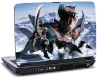 Laptop skin med dinosaurus