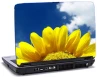 Laptop skin med solsikke blomst