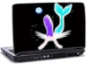 laptop skin med havfrue 1