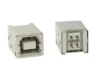 USB B hun stik 180&Acirc;&deg; - til printmontering 