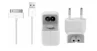 USB lader + kabel til iPhone 4 & 4S, iPhone 3GS/3G, iPod Touch (Hvid)(EU)