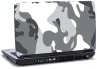 Laptop skin med camouflage farver i grålige nuancer og hvid Laptop skin med camouflage farver i grålige nuancer og hvid