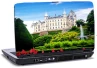 Laptop skin med slot i baggrund Laptop skin med slot i baggrund