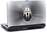 Laptop skin med Juventus logo og grå baggrund Laptop skin med Juventus logo og grå baggrund