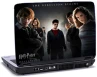 Laptop skin med Harry Potter og hans venner i baggrund Laptop skin med Harry Potter og hans venner i baggrund
