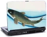 Laptop skin med fisk Laptop skin med fisk