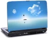Laptop skin med øde ø Laptop skin med øde ø