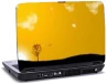 Laptop skin med træ og gul himmel Laptop skin med træ og gul himmel