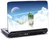 Laptop skin med billede af skyer Laptop skin med billede af skyer
