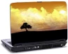 Laptop skin med træ og sol som går ned Laptop skin med træ og sol som går ned