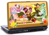 laptop skin med teksten "coco girls" laptop skin med teksten "coco girls"