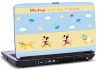 laptop skin med Mickey og hans venner laptop skin med Mickey og hans venner