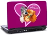 laptop skin med lady og vagabonden i hjerte laptop skin med lady og vagabonden i hjerte