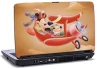 laptop skin med Mickey mouse og Minnie mouse på flyvetur laptop skin med Mickey mouse og Minnie mouse på flyvetur