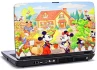 laptop skin med alle disney vennerne foran hus laptop skin med alle disney vennerne foran hus
