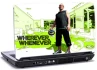 laptop skin med med teksten "Whereever Whenever" laptop skin med med teksten "Whereever Whenever"