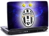 laptop skin med Juventus logo med blå-sort baggrund laptop skin med Juventus logo med blå-sort baggrund