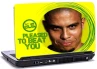 Mand i en cirkel, fodboldspilleren Ronaldo Brazilien Mand i en cirkel, fodboldspilleren Ronaldo Brazilien