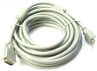 DVI Forlænger kabel 10m - høj kvalitet DVI Forlænger kabel 10m - høj kvalitet