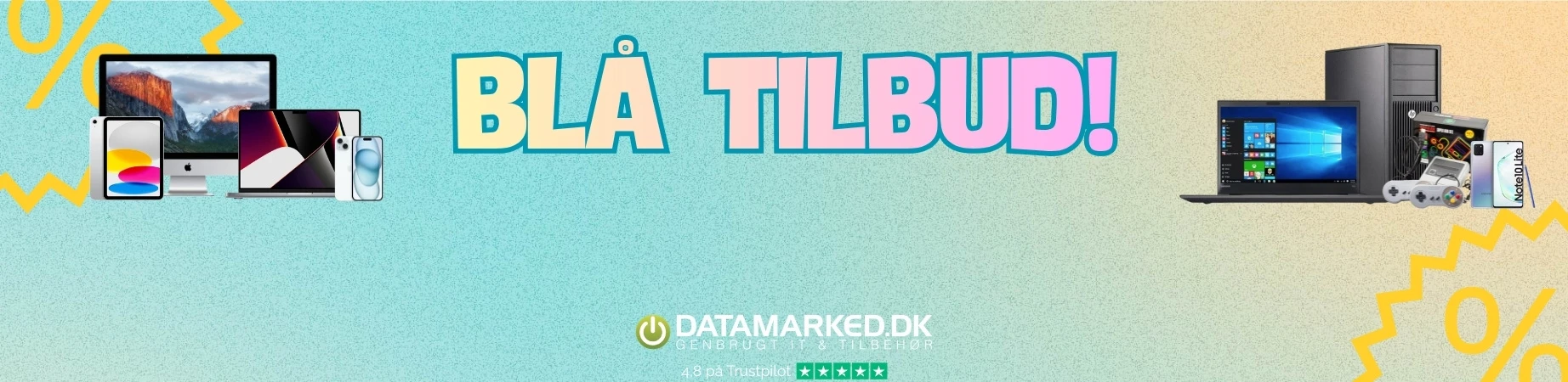 Tilbud hos Datamarked.dk - Spar op til 80% fra nypris