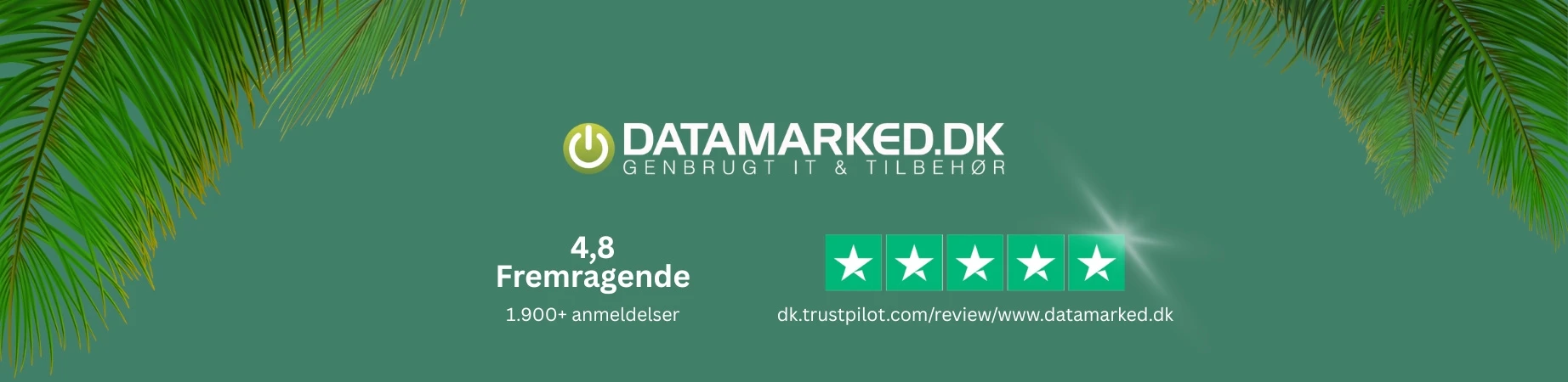 Datamarked.dk - Fremragende på Trustpilot!