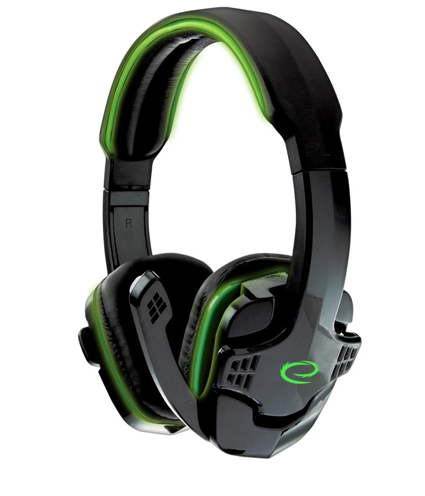 Esperanza Headset gaming med microphone EGH310G
