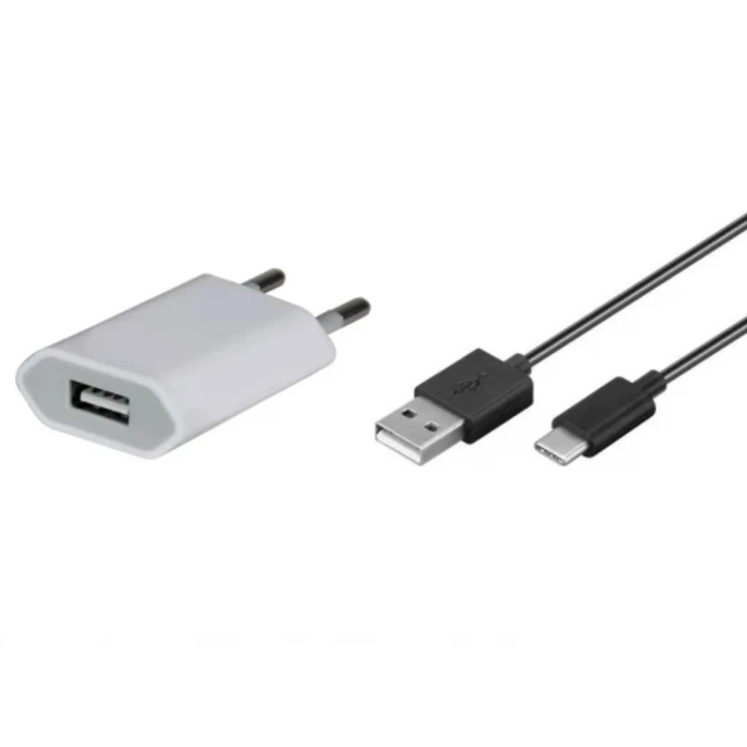 Kabel og adapter pakke 5W - USB-A til USB-C - Android