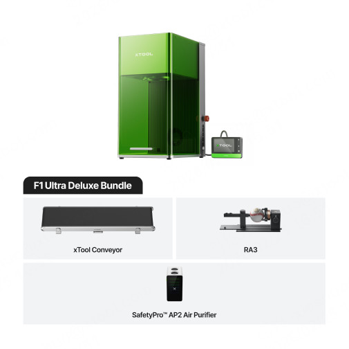 xTool F1 Ultra Deluxe Bundle