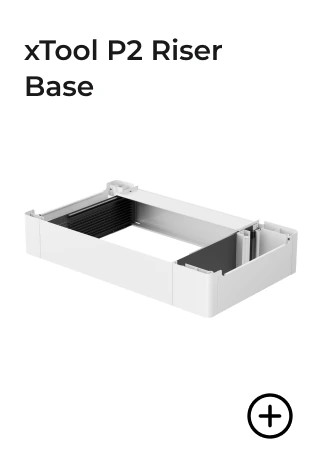 xTool P2 Riser Base White