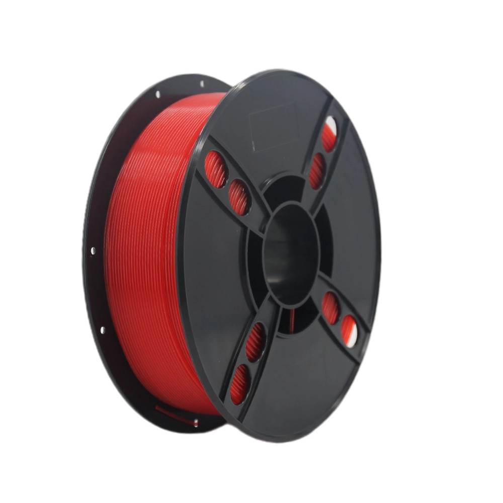 SKILPRO - Transparent PLA Filament - Red - 1kg