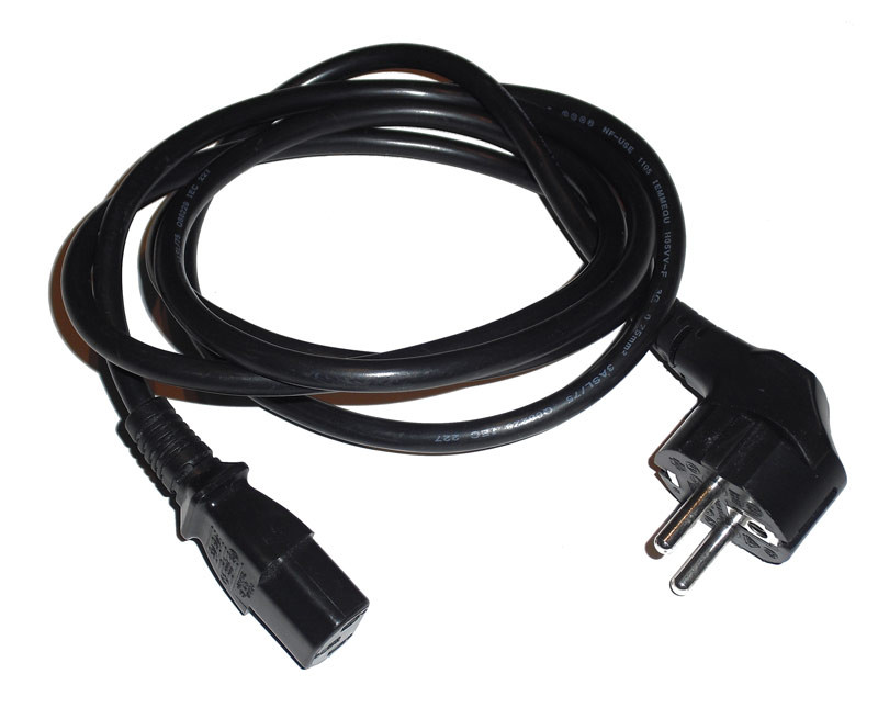 Strøm kabel (220v) - 100-150cm - Brugt/Used