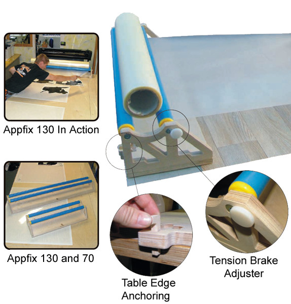 Appfix 130cm til applikationsfolie