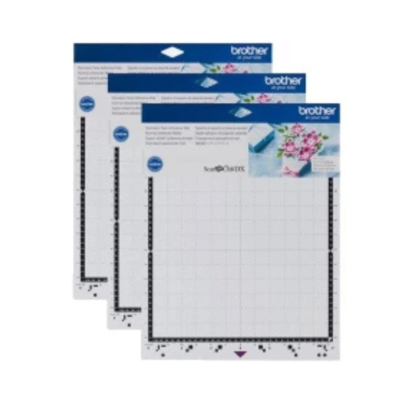 Brother ScanNCut skæremåtte - 3 pak - medium 12" - til SDX modellerne