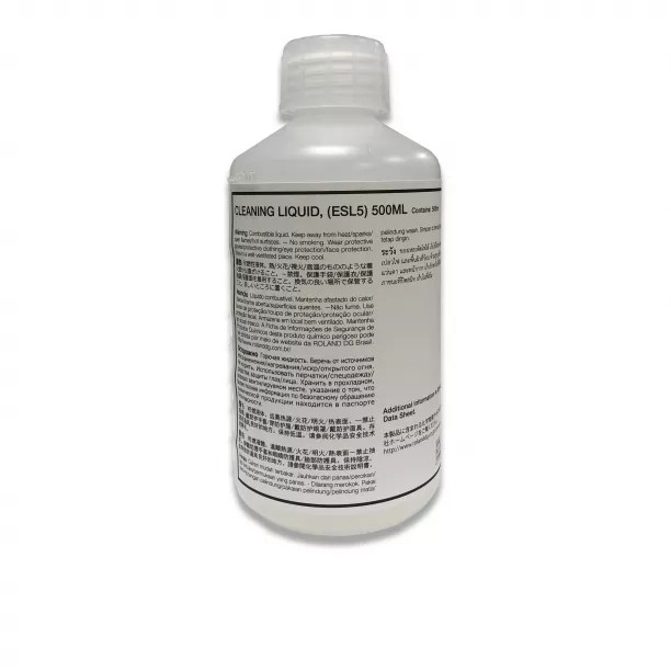 Rensevæske - Roland solvent Printere - 500ml