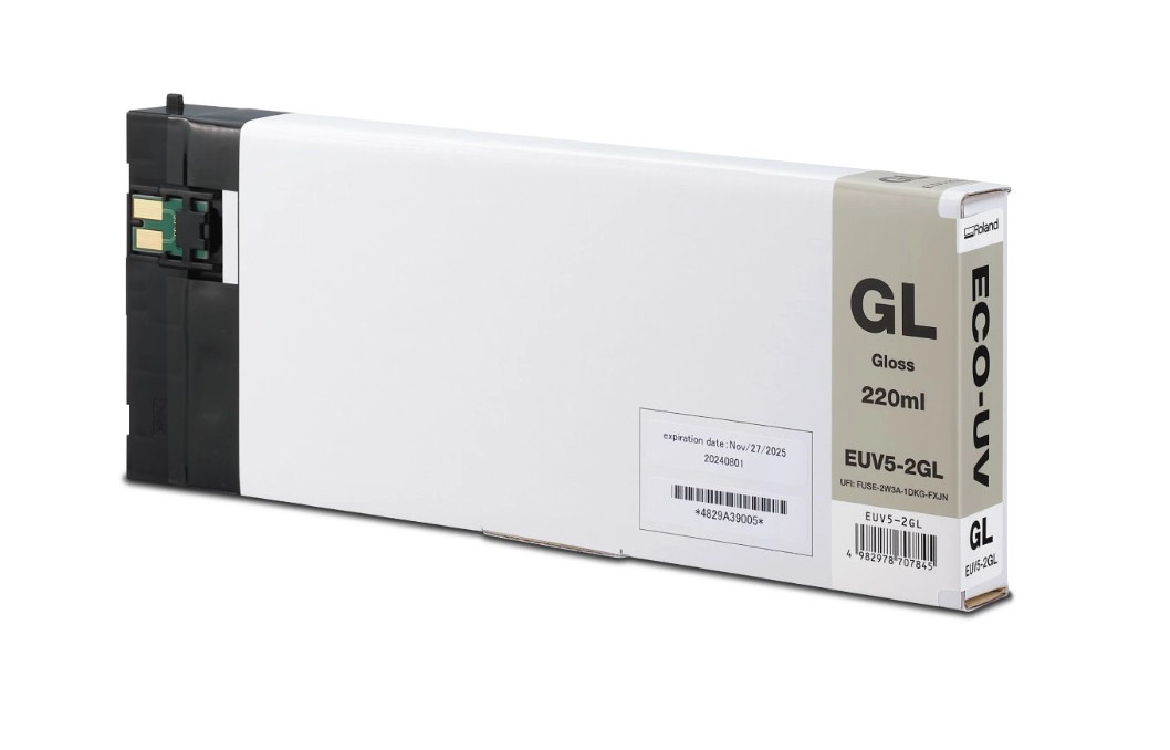 EUV5 - UV blæk 220ml - Gloss