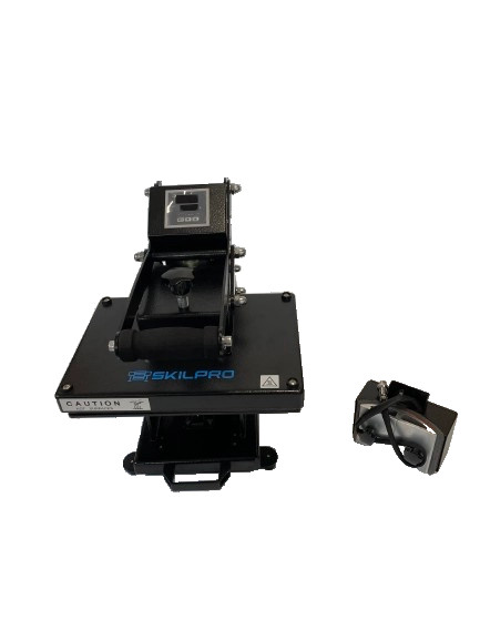 Multi funktions varmepresser med 23x33cm plade + kasket
