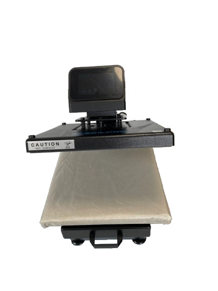 Automatisk varmepresser med rulleplade og slide over- 40cm x 50cm