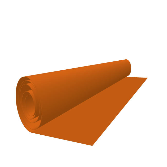 Pastel Orange - Pastel Orange 651-035 5 Års Folie