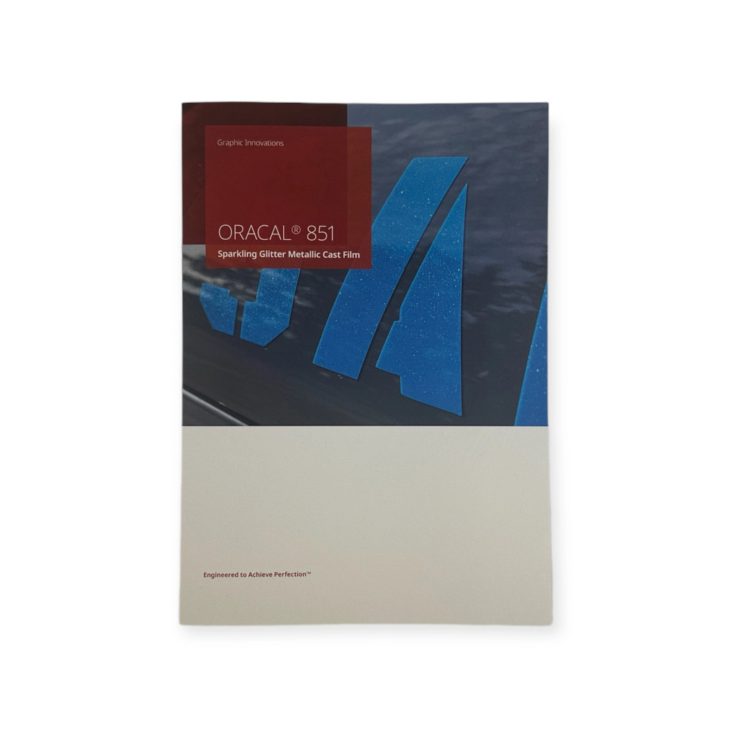 Oracal 851 Farvekort