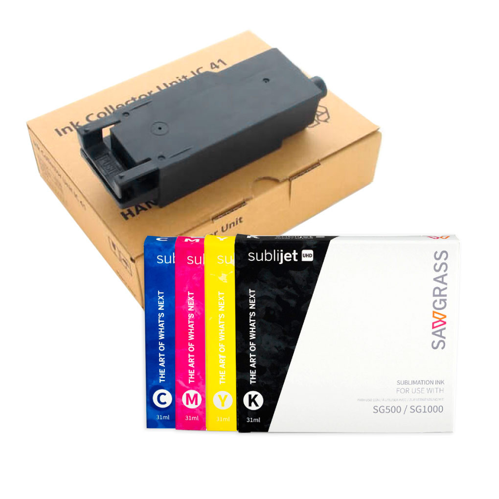 Sawgrass SubliJet UHD - Sæt + Waste tanke- 31ml til SG500 og SG1000