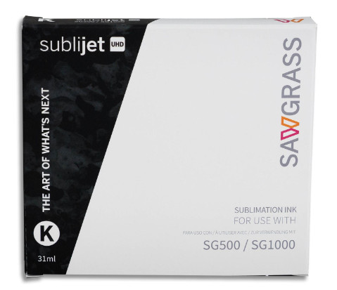 Sawgrass SubliJet UHD - Sort - 31ml til SG500 og SG1000