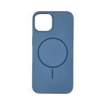 iPhone 14 Magsafe silicon back cover  - light blue