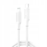 Encore Energy Lightning til USB C kabel 27W - Hvid